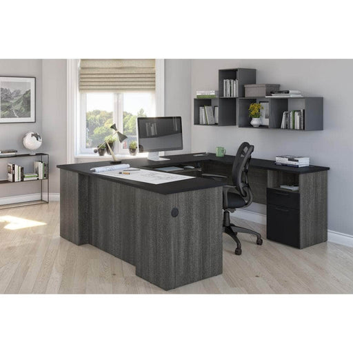 Pending - Bestar Desk Norma 71W U Or L-Shaped Desk - Available in 2 Colors