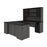 Pending - Bestar Desk Norma 71W U Or L-Shaped Executive Desk with Hutch - Available in 2 Colors