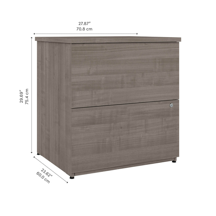 Pending - Bestar File Cabinet Logan 28W 2 Drawer Lateral File Cabinet - Available in 4 Colors