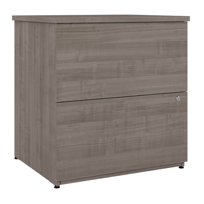 Pending - Bestar File Cabinet Silver Maple Logan 28W 2 Drawer Lateral File Cabinet - Available in 4 Colors