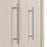 Pending - Bestar Murphy Wall Bed Pur  Murphy Bed and Closet Organizer with Doors (101W) - Available in 5 Colors