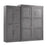 Pending - Bestar Murphy Wall Bed Pur Murphy Bed with Wardrobe (101W) - Available in 5 Colors