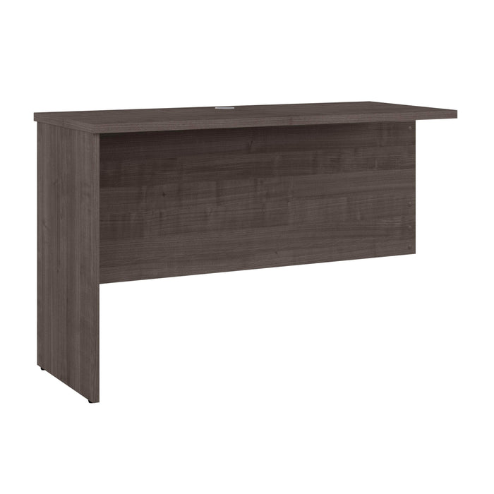 Pending - Bestar Return Table Medium Gray Maple Logan 48W Desk Return or Bridge - Available in 4 Colors