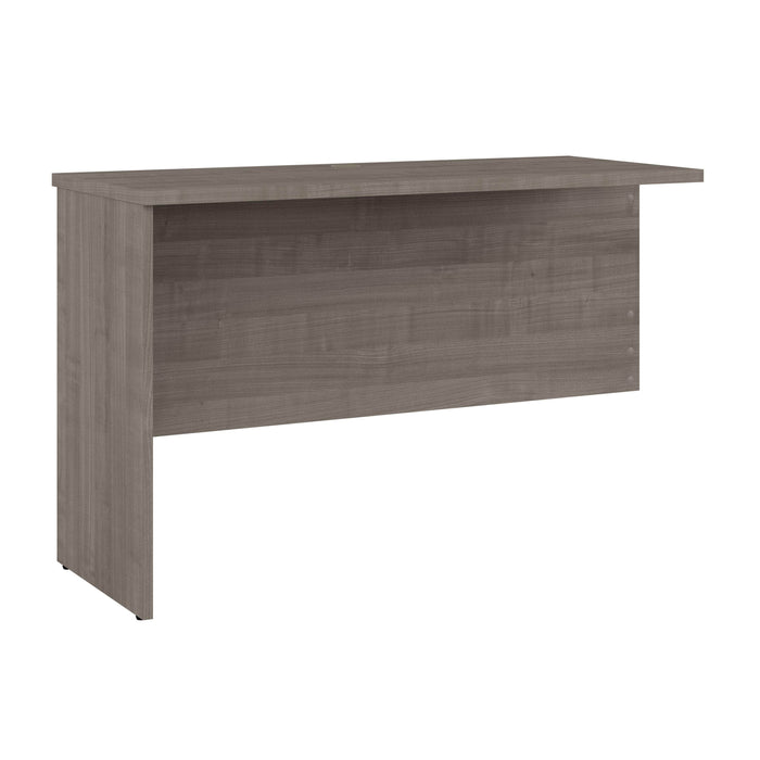 Pending - Bestar Return Table Silver Maple Logan 48W Desk Return or Bridge - Available in 4 Colors