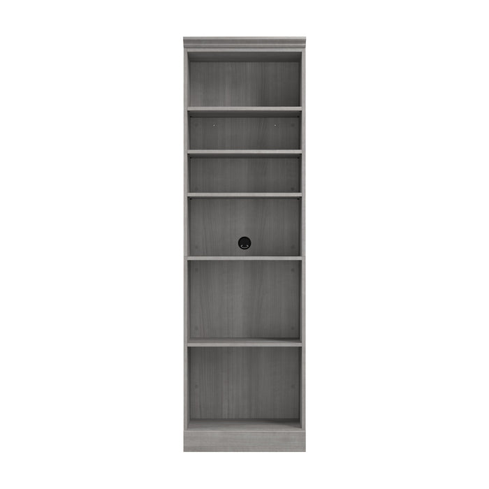 Bestar Versatile 25W Closet Organize in Platinum Gray